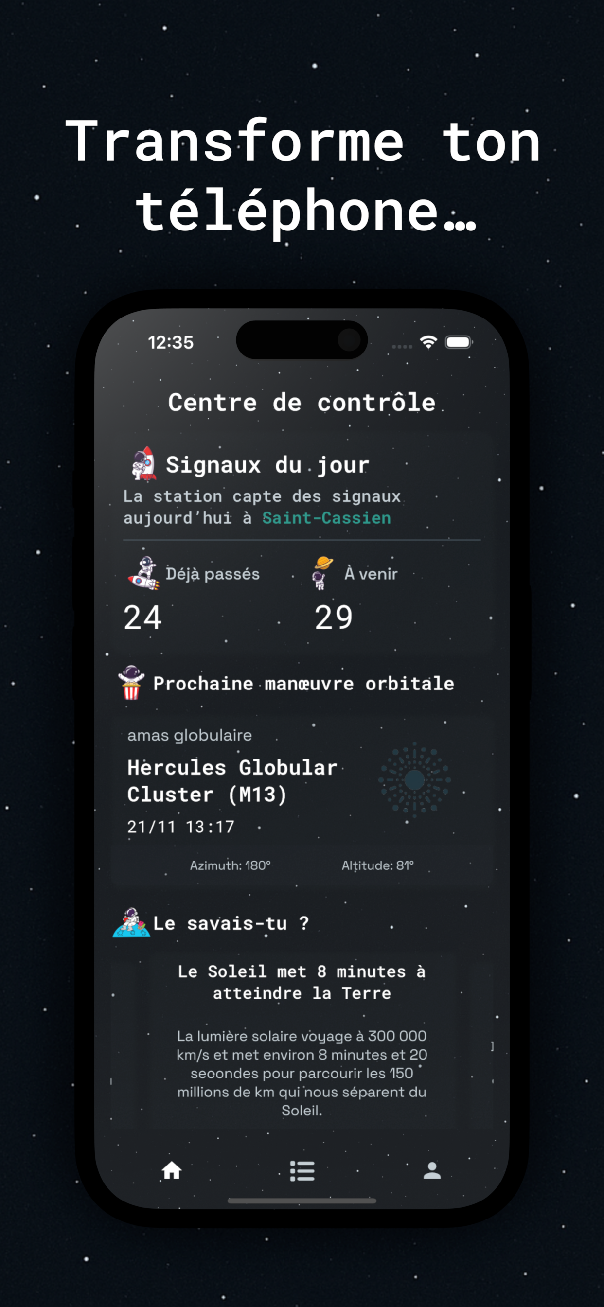 AstroAlert mock up, a new app for space weather alerts